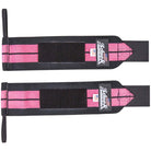 Schiek Sports Model 1112 Heavy Duty 12" Wrist Wraps - Pink/Black - Forza Sports