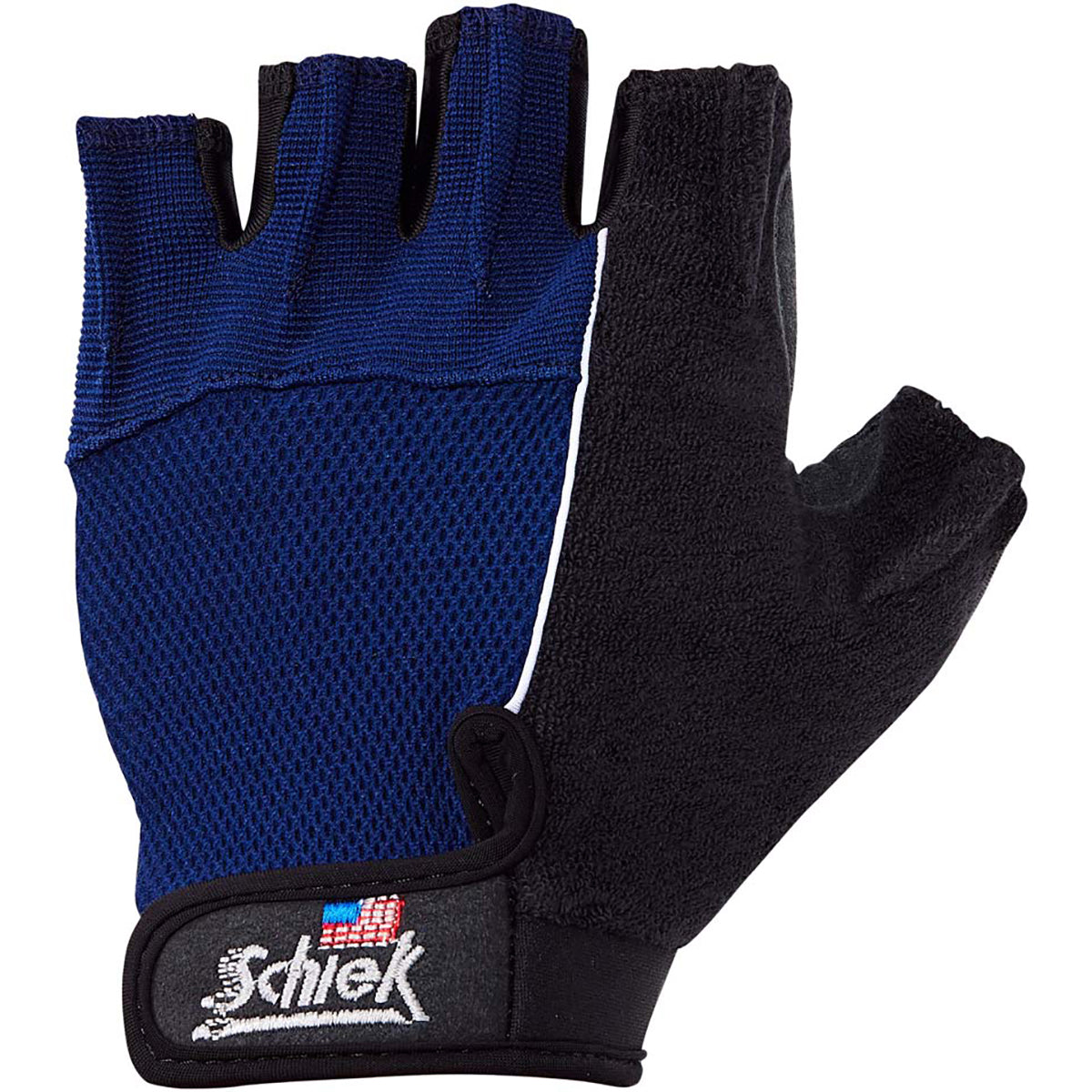 Schiek Sports Model 510 Cross Training Fitness Gloves - Black/Blue Schiek Sports