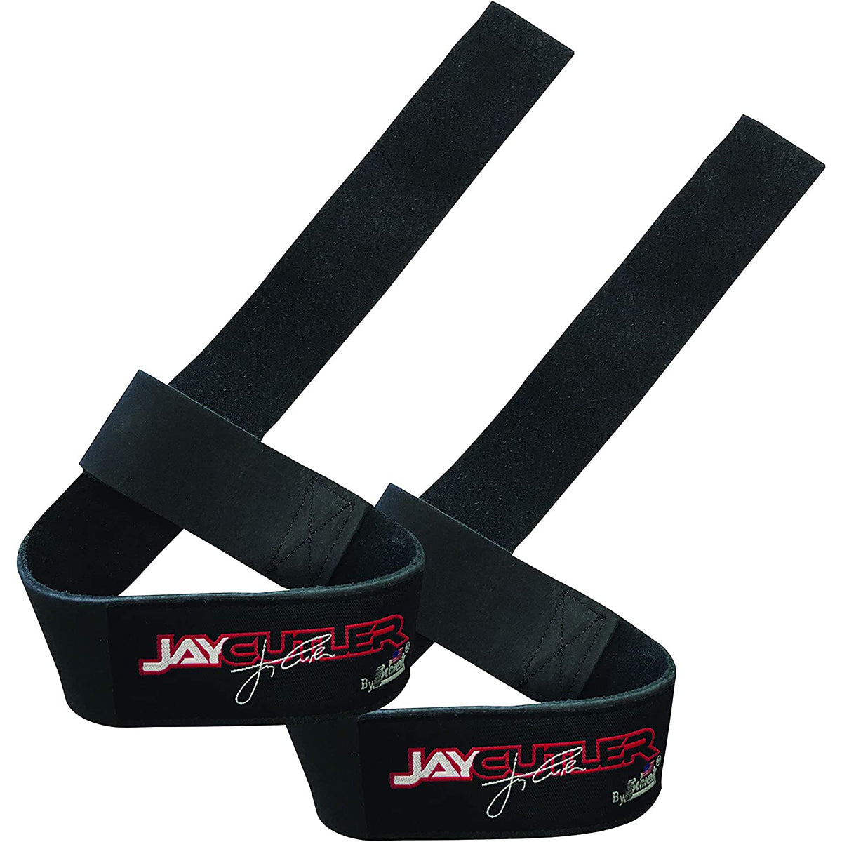 Schiek Sports Model J1000LLS Jay Cutler Signature Leather Lifting Straps - Black Schiek Sports