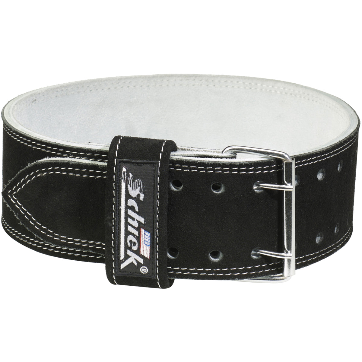 Schiek Sports Model 6010 Leather Competition Power Lifting Belt - Black Schiek Sports