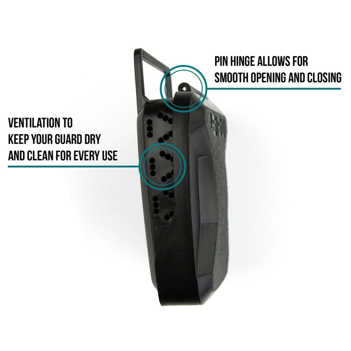 SISU Mouthguard Case - Black - Forza Sports