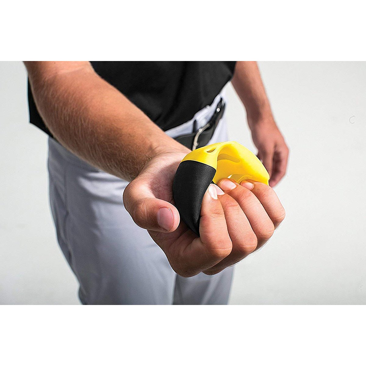 SKLZ Impact Practice Baseballs 12-Pack - Black/Yellow - Forza Sports