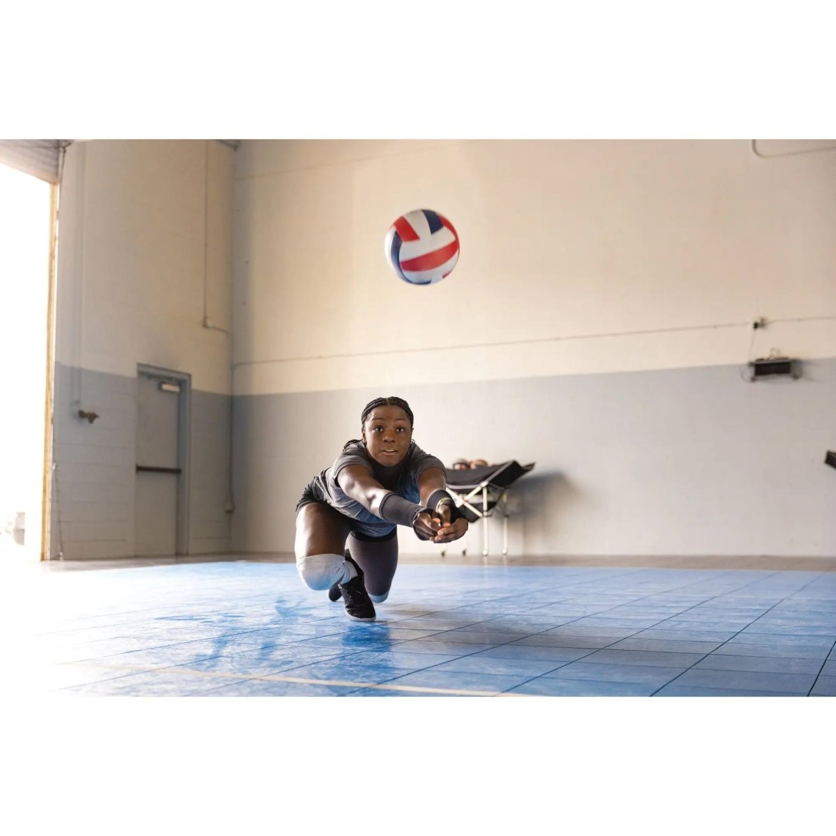 SKLZ Volleyball Compression Digging Sleeves - Black/Yellow - Forza Sports