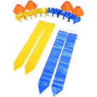 SKLZ 10-Man Flag Football Set - Blue/Yellow SKLZ