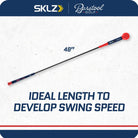 SKLZ Barstool Gold Flex Trainer, 48" - Forza Sports