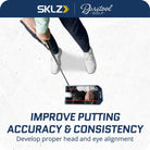 SKLZ Barstool True Line Putting Alignment Mirror - Forza Sports