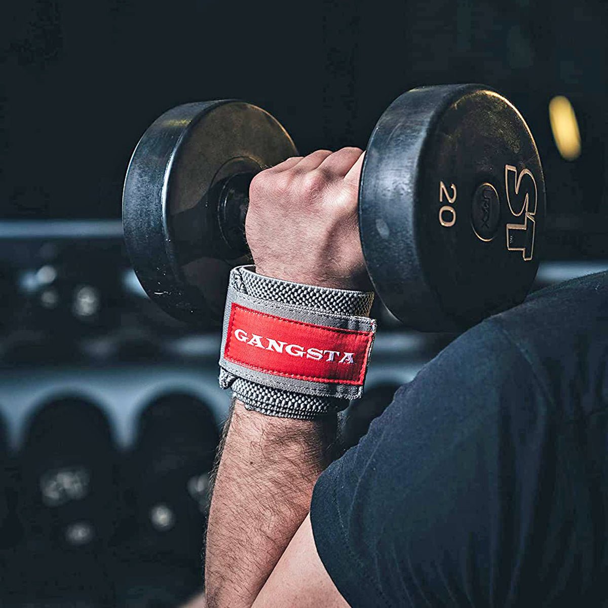 मार्क बेल द्वारा स्लिंग शॉट गैंगस्टा फ्लेक्स कलाई रैप्स - फोर्ज़ा स्पोर्ट्स