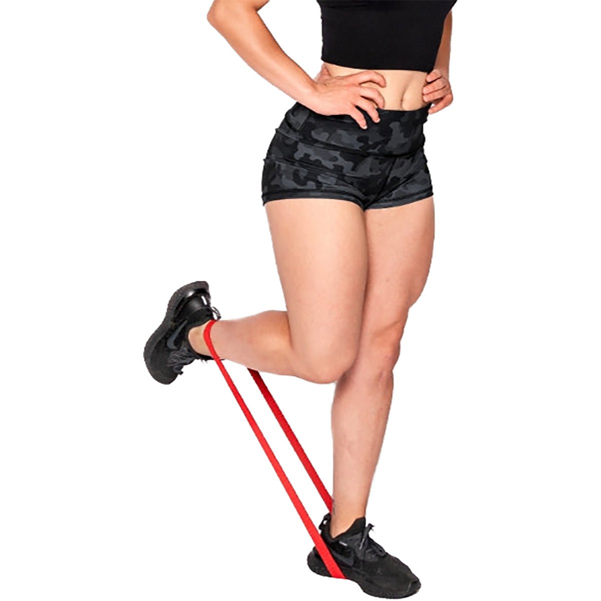 स्लिंग शॉट हिप सर्किल मोबिलिटी रेजिस्टेंस बैंड - 3 - पैक - फोर्ज़ा स्पोर्ट्स