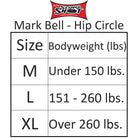 Sling Shot Hip Circle Resistance Band by Mark Bell - Gray/White -warm-up support Sling Shot