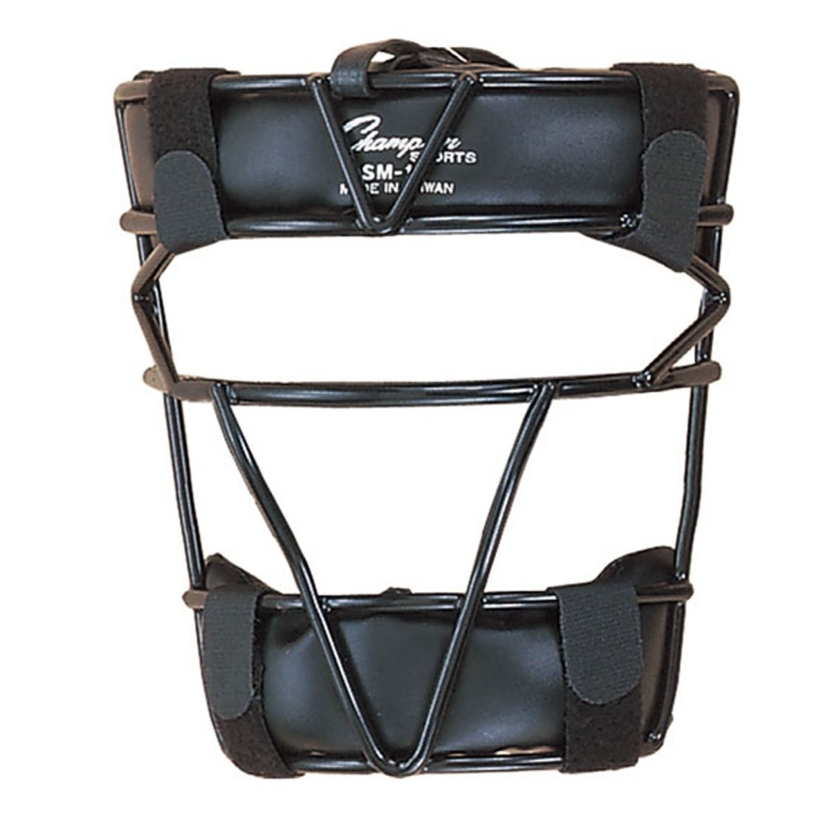 Champion Sports Adult Softball Lightweight Adjustable Catcher's Mask - One Size - Black - Forza Sports