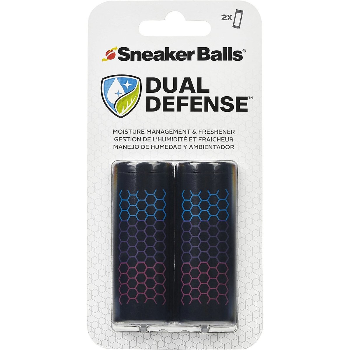 Sneaker Balls Dual Defense Hexagon Shoe Freshener, 2 Pack - Forza Sports