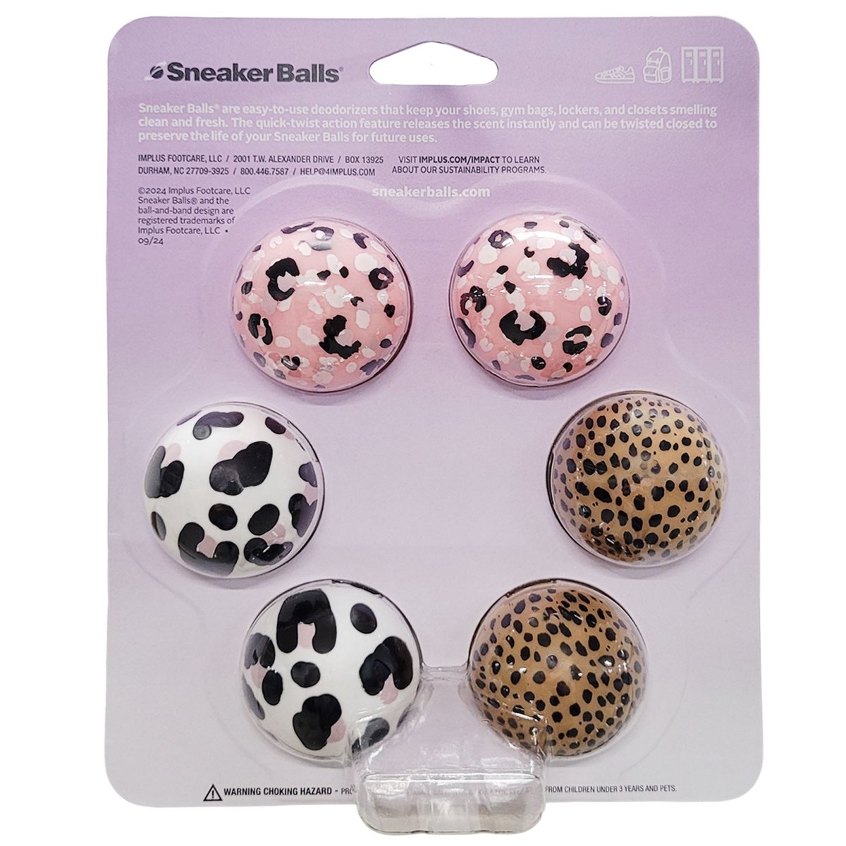 Sneaker Balls Lavender Scented Shoe Freshener, Claws, 6 Pack - Forza Sports