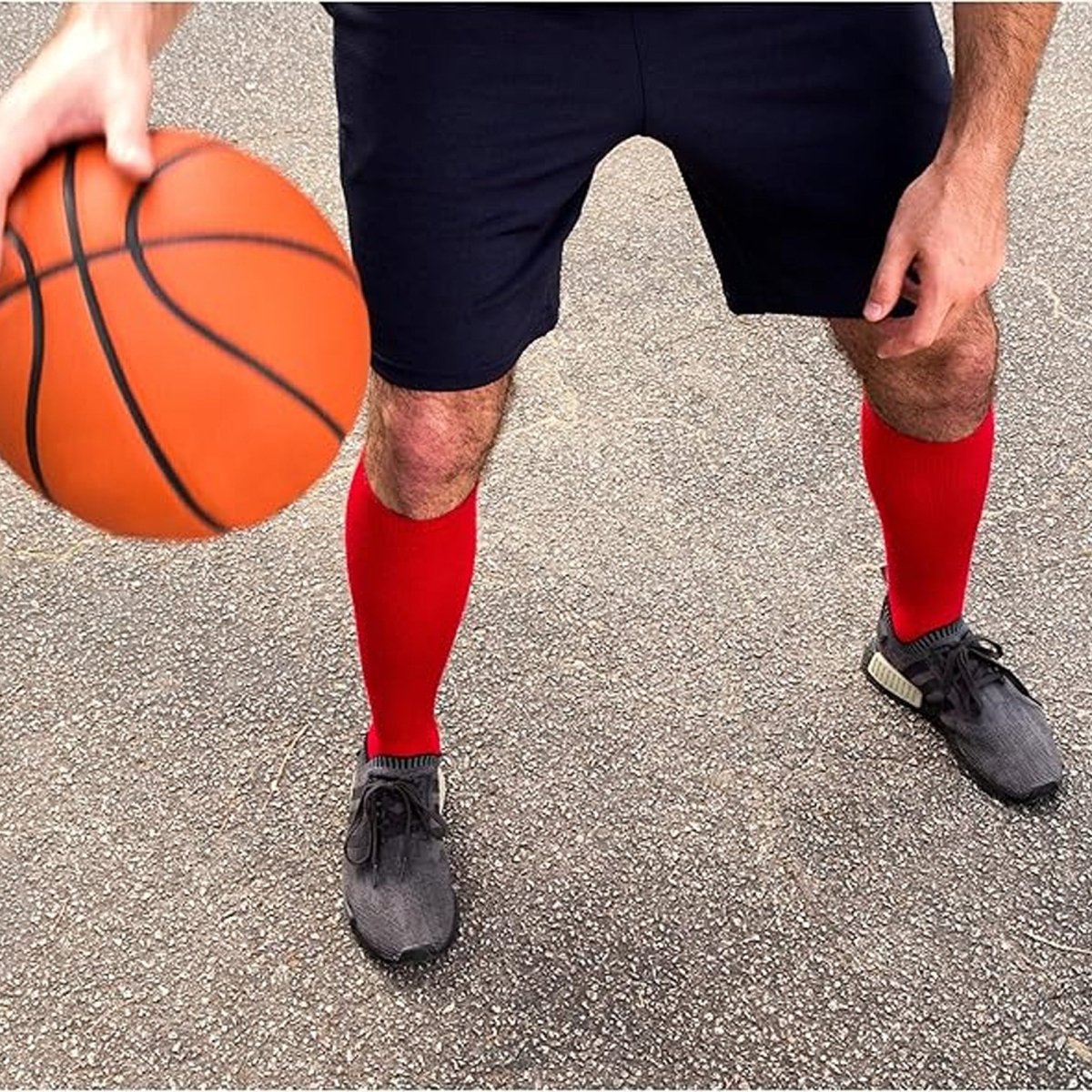 Sof Sole All Sport Over - The - Calf Team Athletic Performance Socks, BCA Pink - Forza Sports