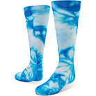 Sof Sole All Sport Over - The - Calf Team Athletic Performance Socks, Neon Blue Tie Dye, Small 13 - 14Y, 2 Pair - Forza Sports