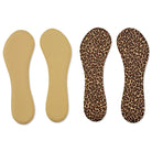 Sof Sole Apara Women's Slingies Fashion Insoles, Cheetah, 5-11, 2 Pairs - Forza Sports