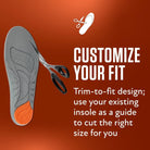 Sof Sole Arch Trim To Fit Insoles - Forza Sports