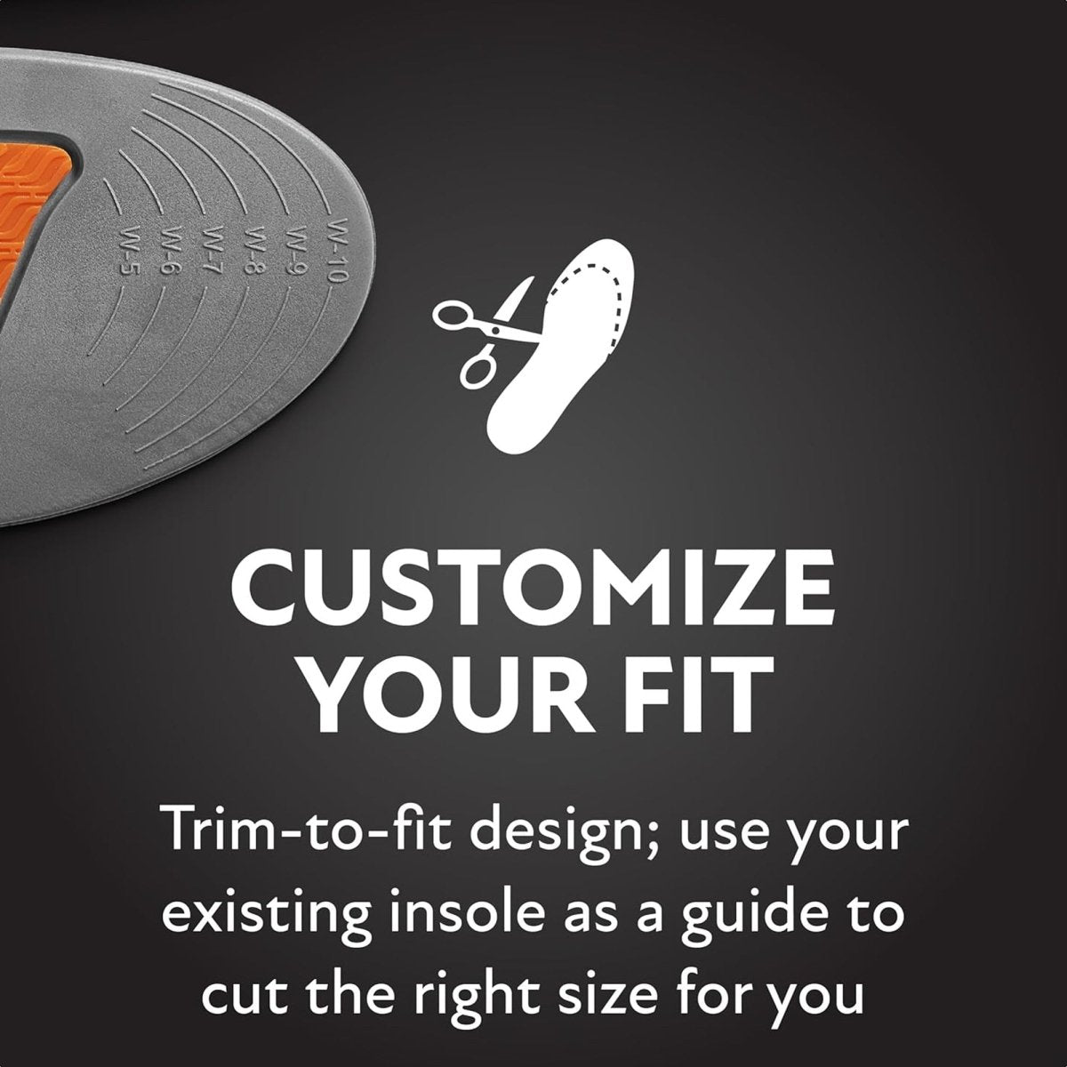 Sof Sole Athlete Trim To Fit Insoles, Men's 7 - 13 - Forza Sports