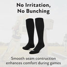 Sof Sole Football Over - The - Calf Team Athletic Performance Socks, White - Forza Sports