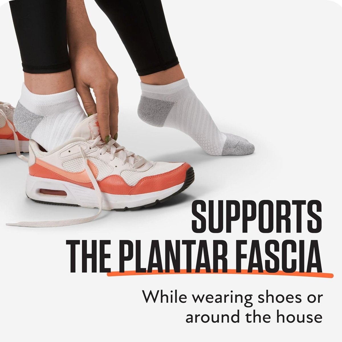 Sof Sole No Show Plantar Fascia Sock - Forza Sports