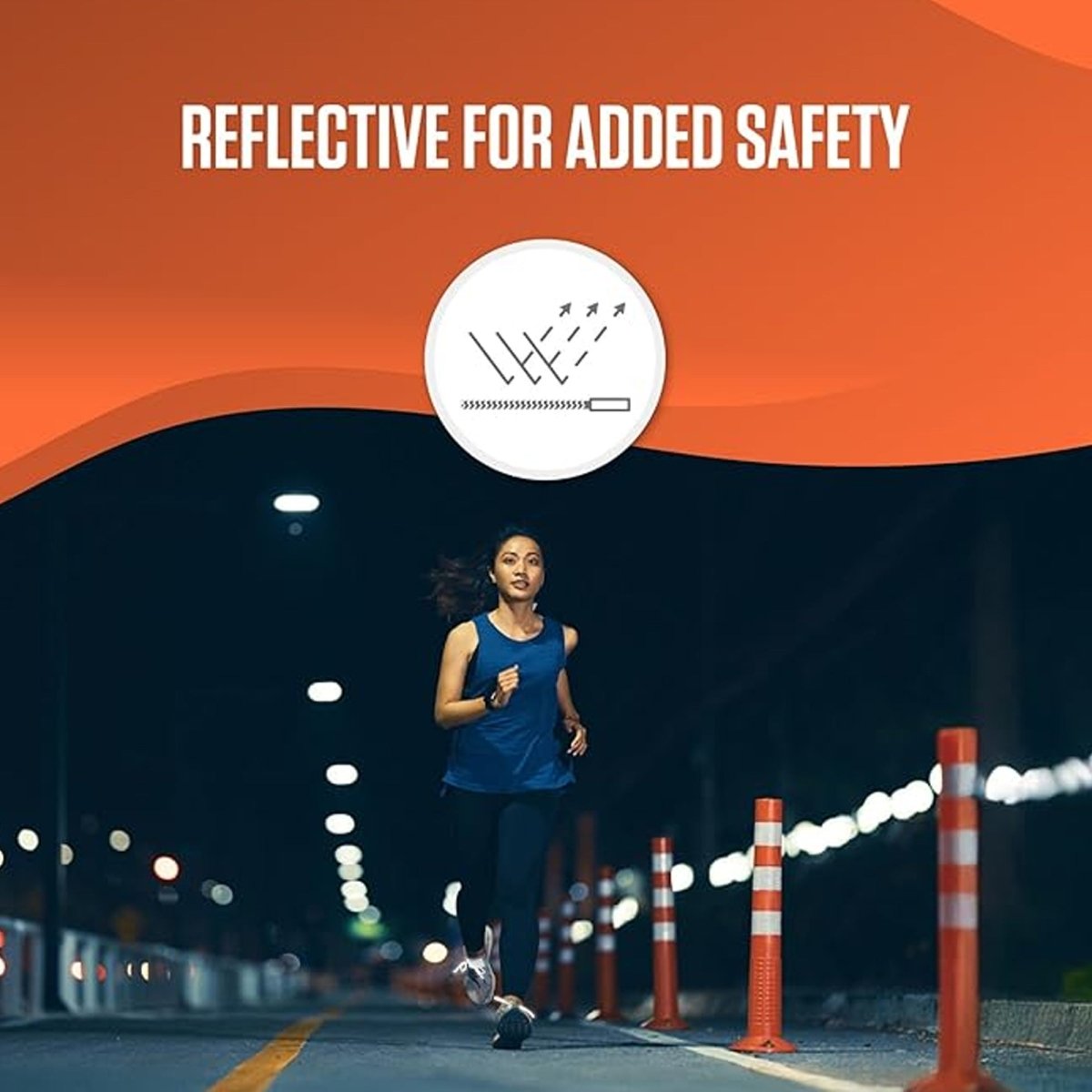 Sof Sole Reflective Lock - In Stretch Laces - Forza Sports