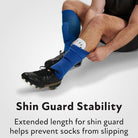 Sof Sole Soccer Over - The - Calf Team Athletic Performance Socks, Red - Forza Sports