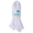 Sof Sole Comfort Quarter Socks, White, Xlarge, 6 Pairs - Forza Sports