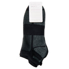 Sof Sole Lifestyle Bamboo No Show Athletic Socks, Black, Large, 6 Pair - Forza Sports