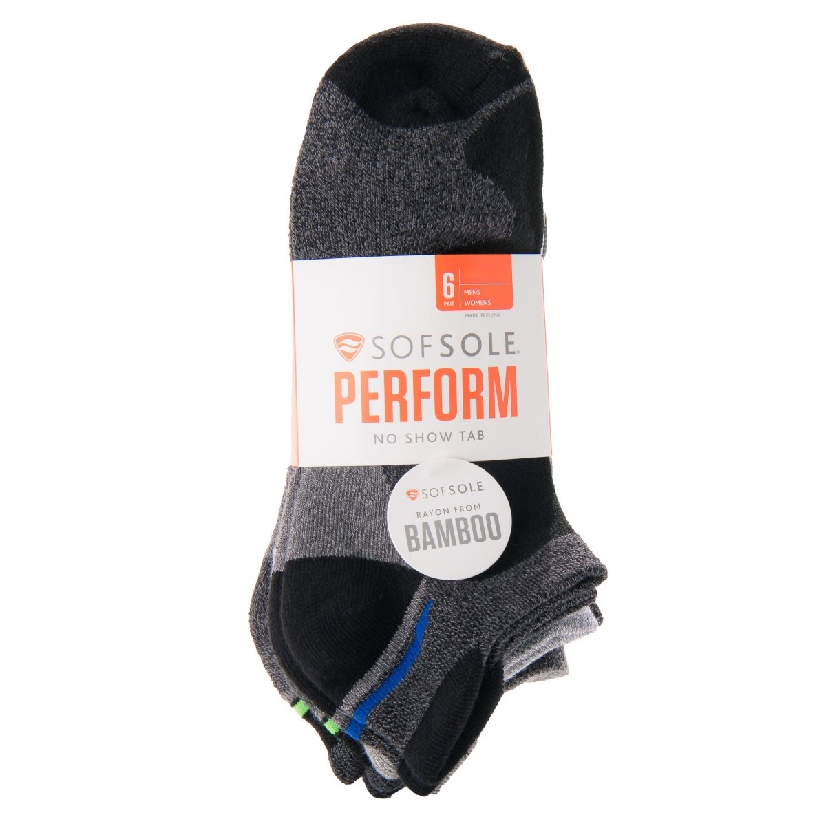 Sof Sole Bamboo No Show Tab Performance Socks - Forza Sports