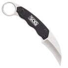 SOG - Gambit - 2.6" Fixed Satin Polished Blade and Black Sheath - Forza Sports
