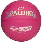 Spalding Highlight Rubber Color Rush Basketball - Forza Sports
