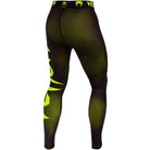 Venum Giant Dry Tech Fit Cut Compression Spats - Black/Neo Yellow - Forza Sports