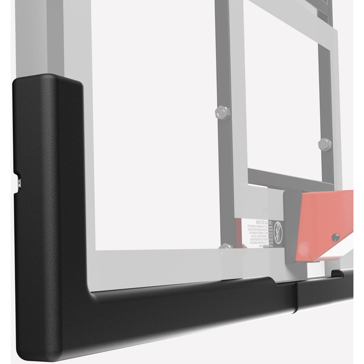 Spalding Arena 1" Thick Basketball Foam Backboard Pad - Black - Forza Sports