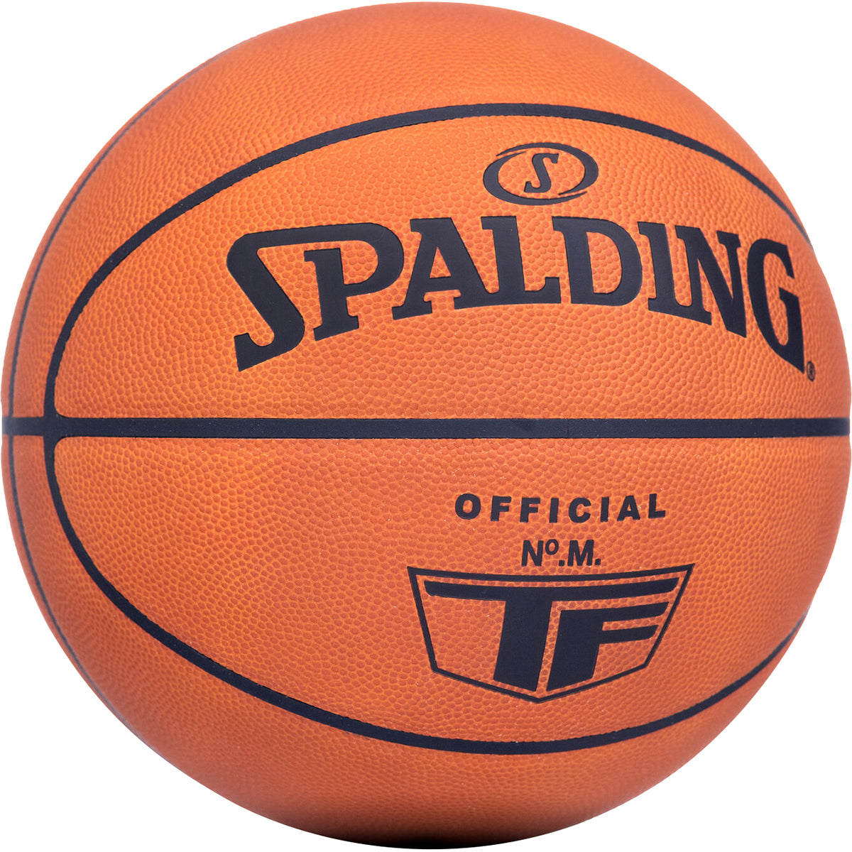 Spalding TF Model M Official Leather Indoor Game Basketball Spalding