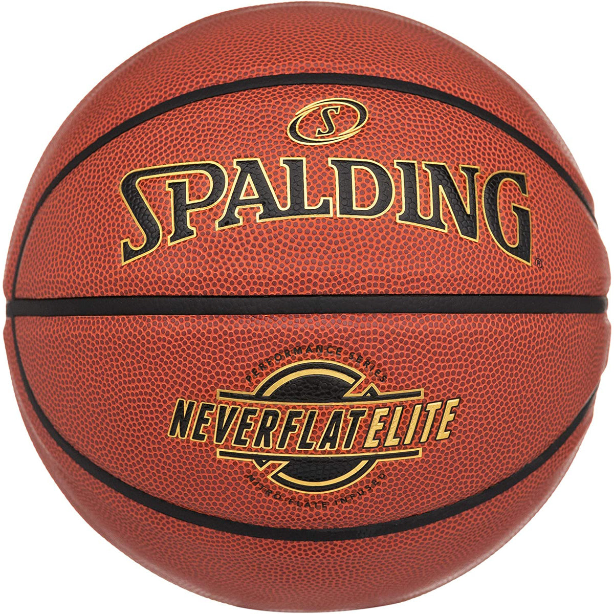 Spalding NeverFlat Elite Indoor/Outdoor Basketball Spalding