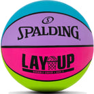 Spalding 22" Lay-Up Mini Rubber Outdoor Basketball Spalding