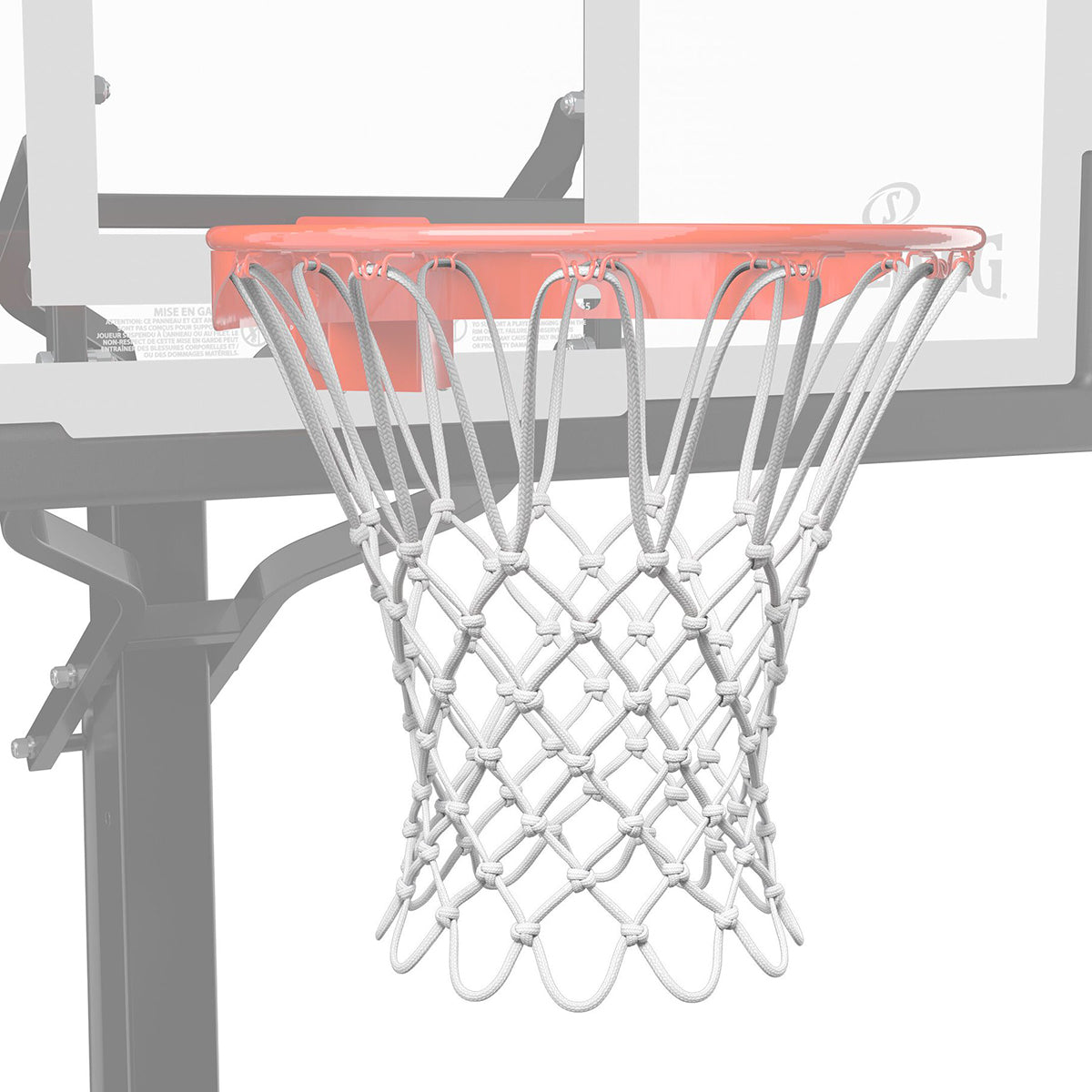 Spalding Heavy Duty Indoor/Outdoor Basketball Net - White Spalding