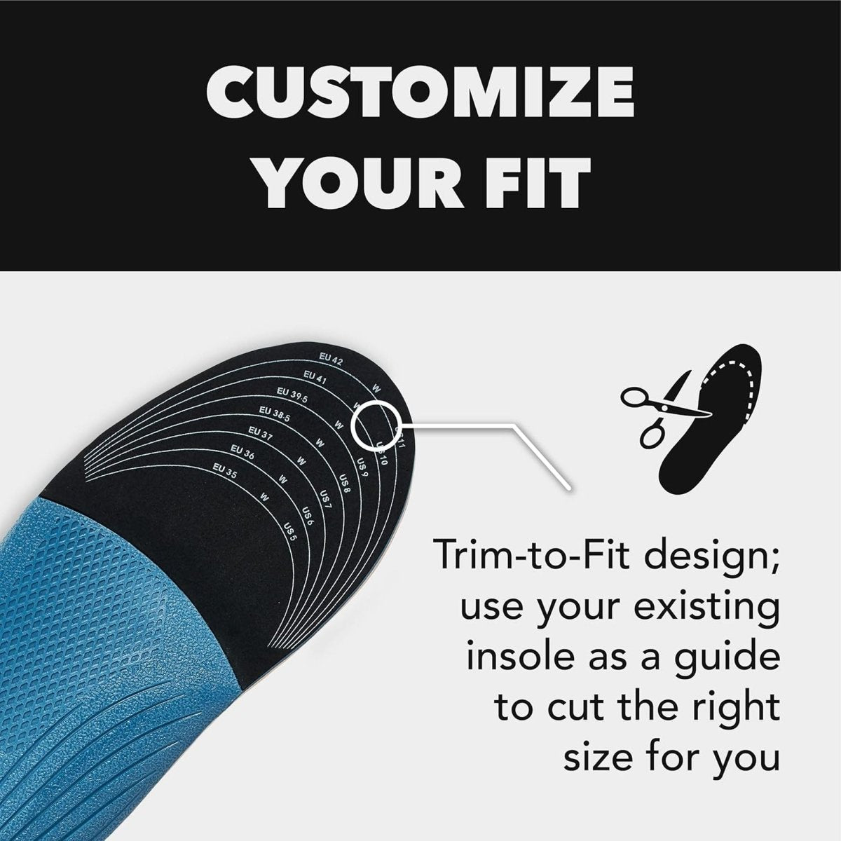 Spenco Trim To Fit RX Diabetic Insole - Forza Sports