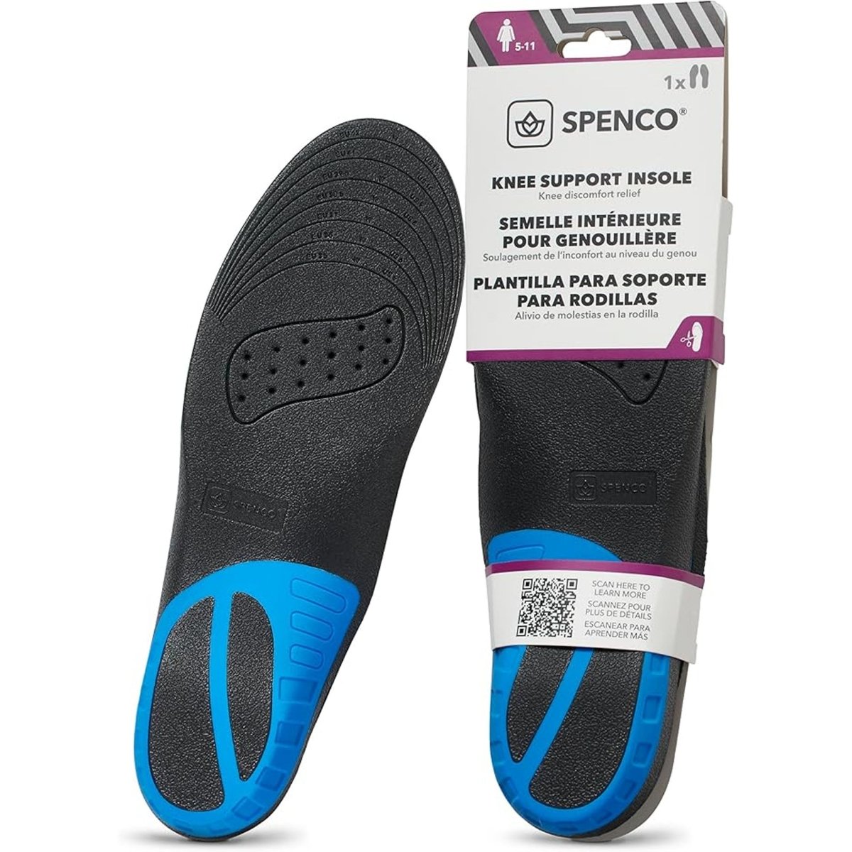 Spenco Trim To Fit RX Knee Support Insole - Forza Sports