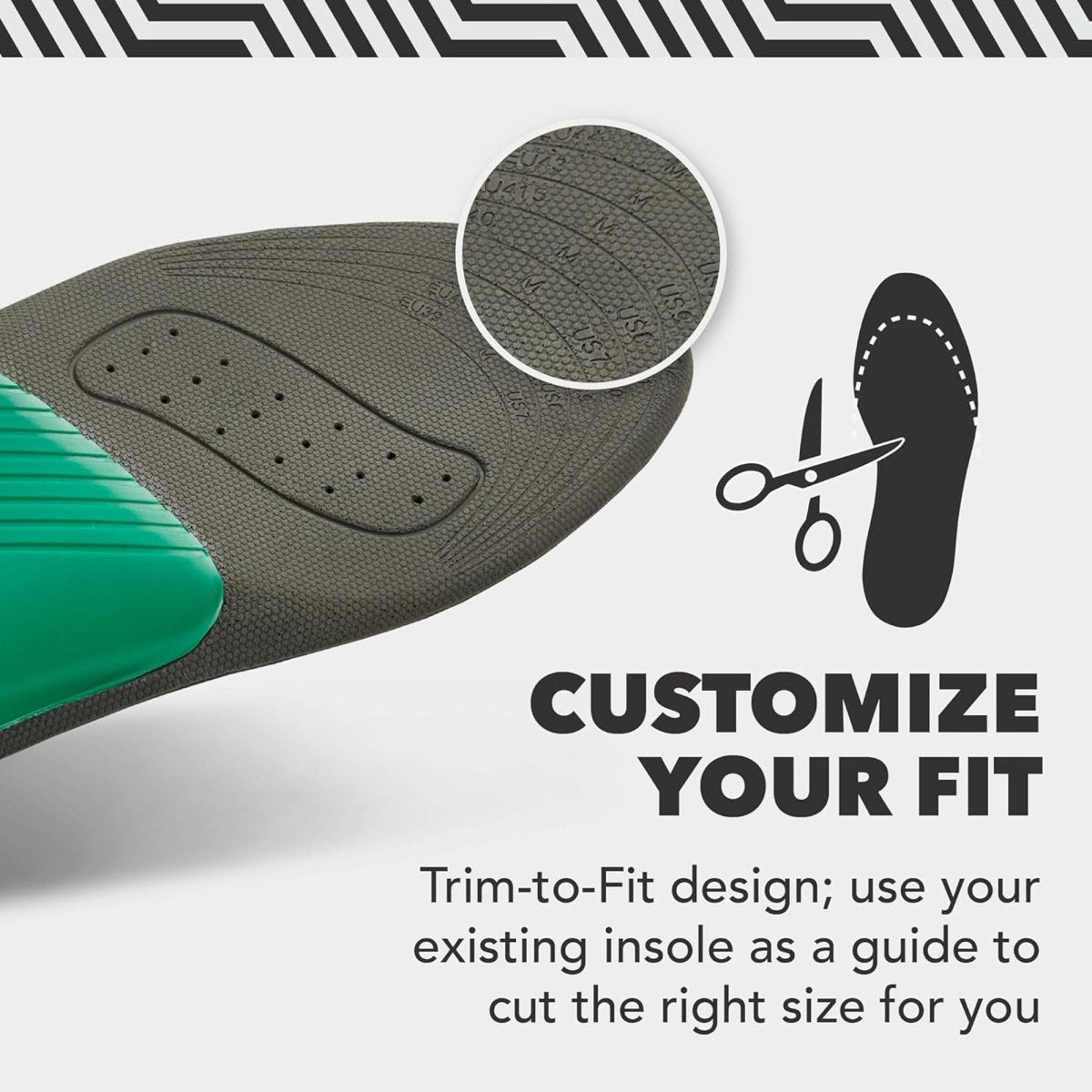 Spenco Trim To Fit RX Plantar Fascia Insole - Forza Sports