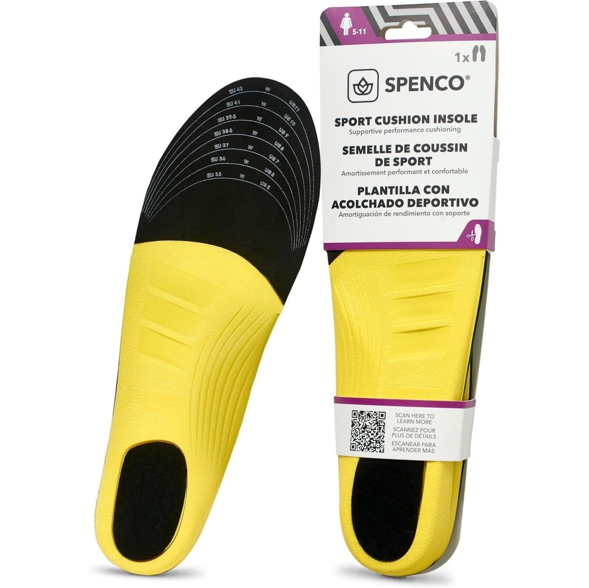Spenco Trim To Fit Sport Cushion Insole - Forza Sports
