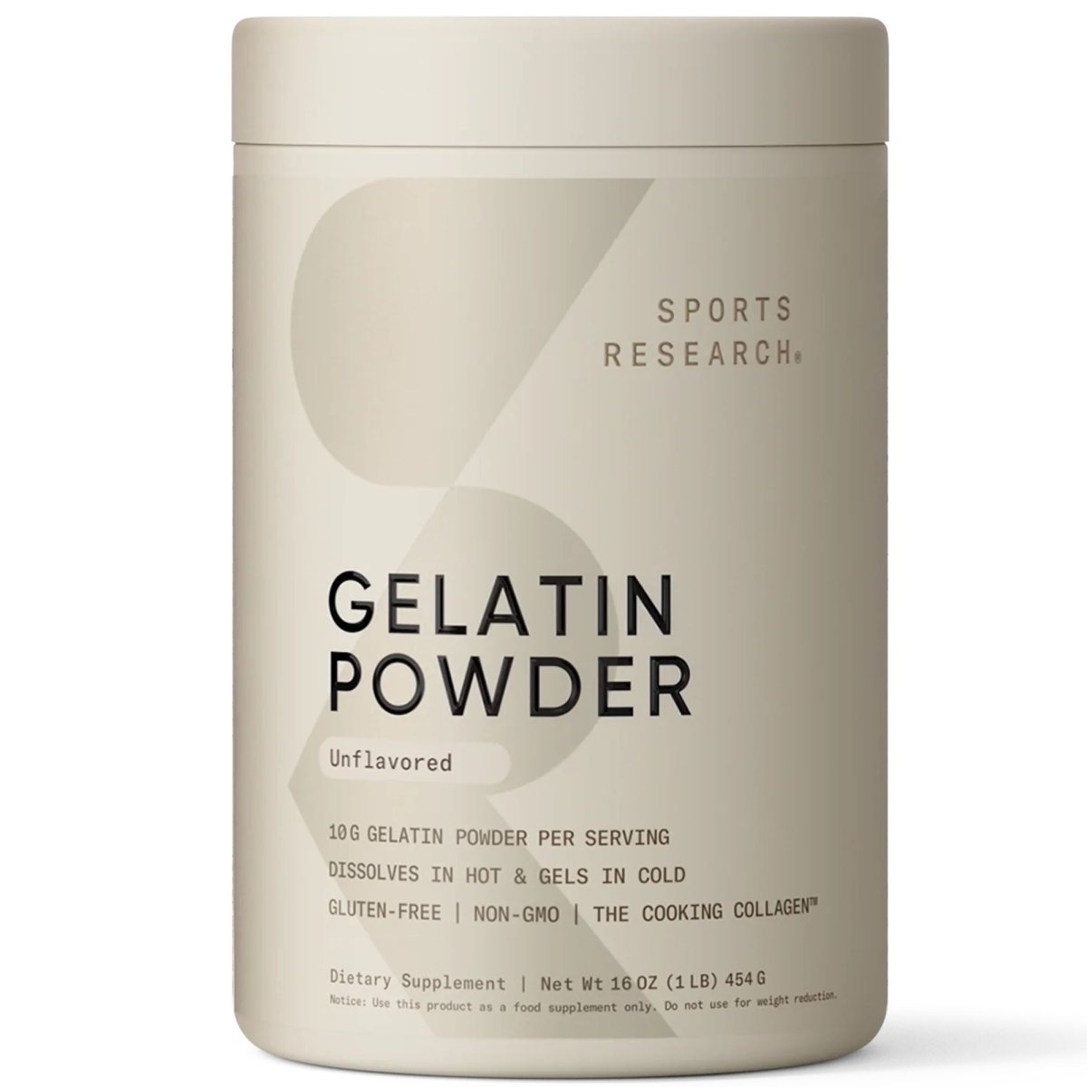 Sports Research Gelatin Powder, 16oz - Forza Sports