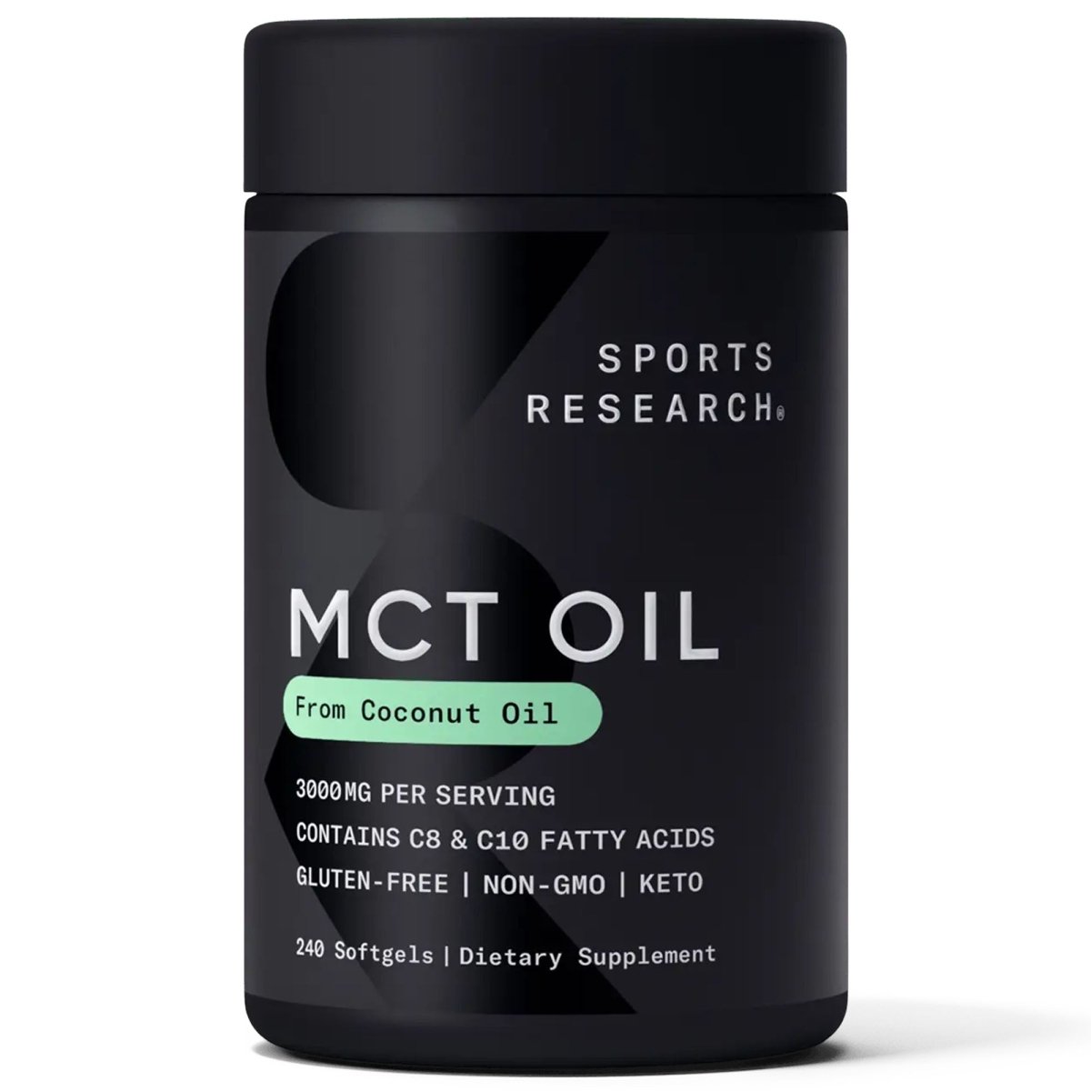 Sports Research MCT Oil From Coconut Softgels - Forza Sports