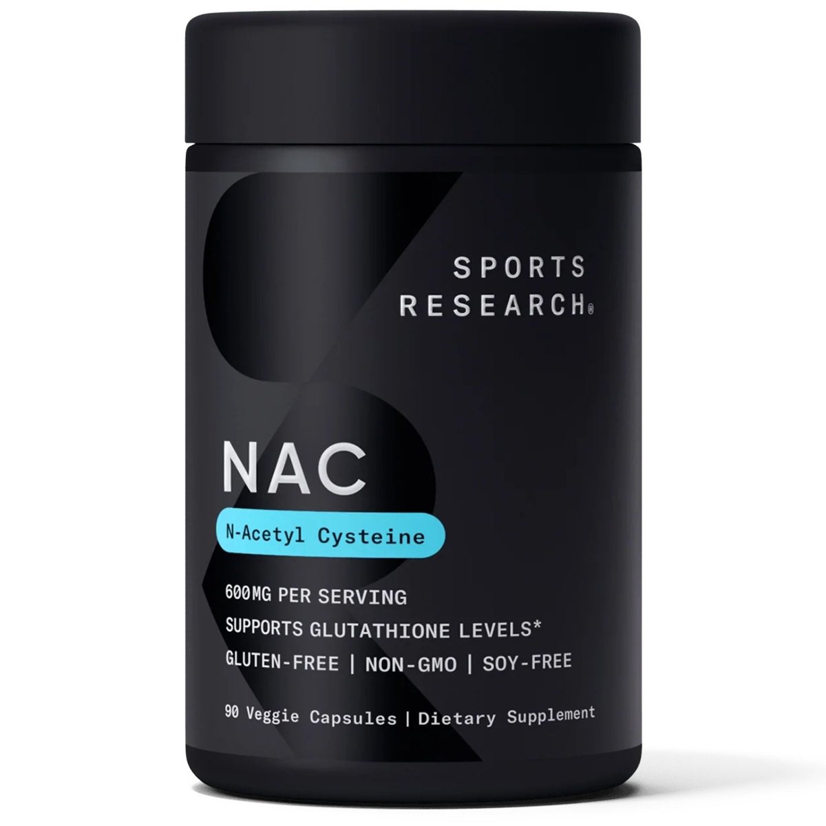 स्पोर्ट्स रिसर्च एनएसी - एन - एसिटाइल - एल - सिस्टीन, 600 मिलीग्राम, 90 वेजी कैप्सूल - फोर्ज़ा स्पोर्ट्स