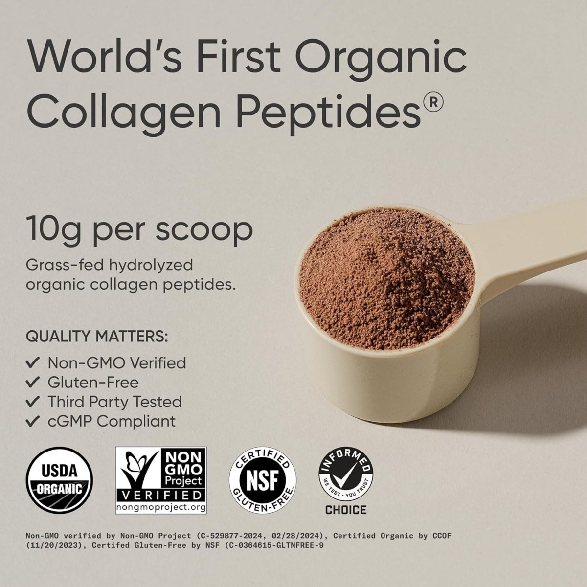 Sports Research Hydrolyzed Collagen Peptides Dietary Supplement - 41 Servings - Forza Sports