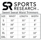 Sports Research Sweet Sweat Waist Trimmer Belt - Yellow - Forza Sports