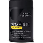 Sports Research - Vitamin K Multi-Spectrum - 60 veggie softgels - Forza Sports