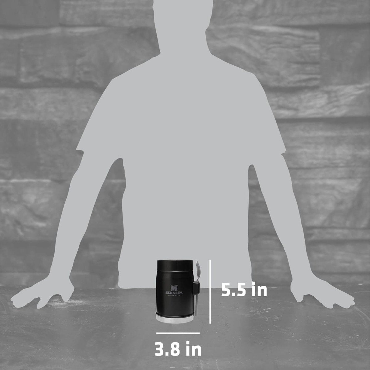 Stanley Classic 14 oz. Heritage Insulated Food Jar with Spork - Forza Sports