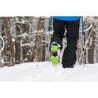 STABILicers Hike XP Removable Snow & Ice Traction Job Safety Cleats - Gray/Green - Forza Sports