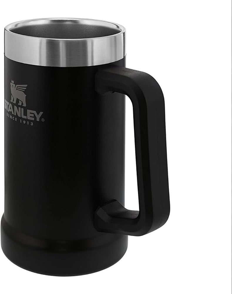 Stanley 24 oz. Adventure Big Grip Vacuum Insulated Stainless Steel Beer Stein - Forza Sports