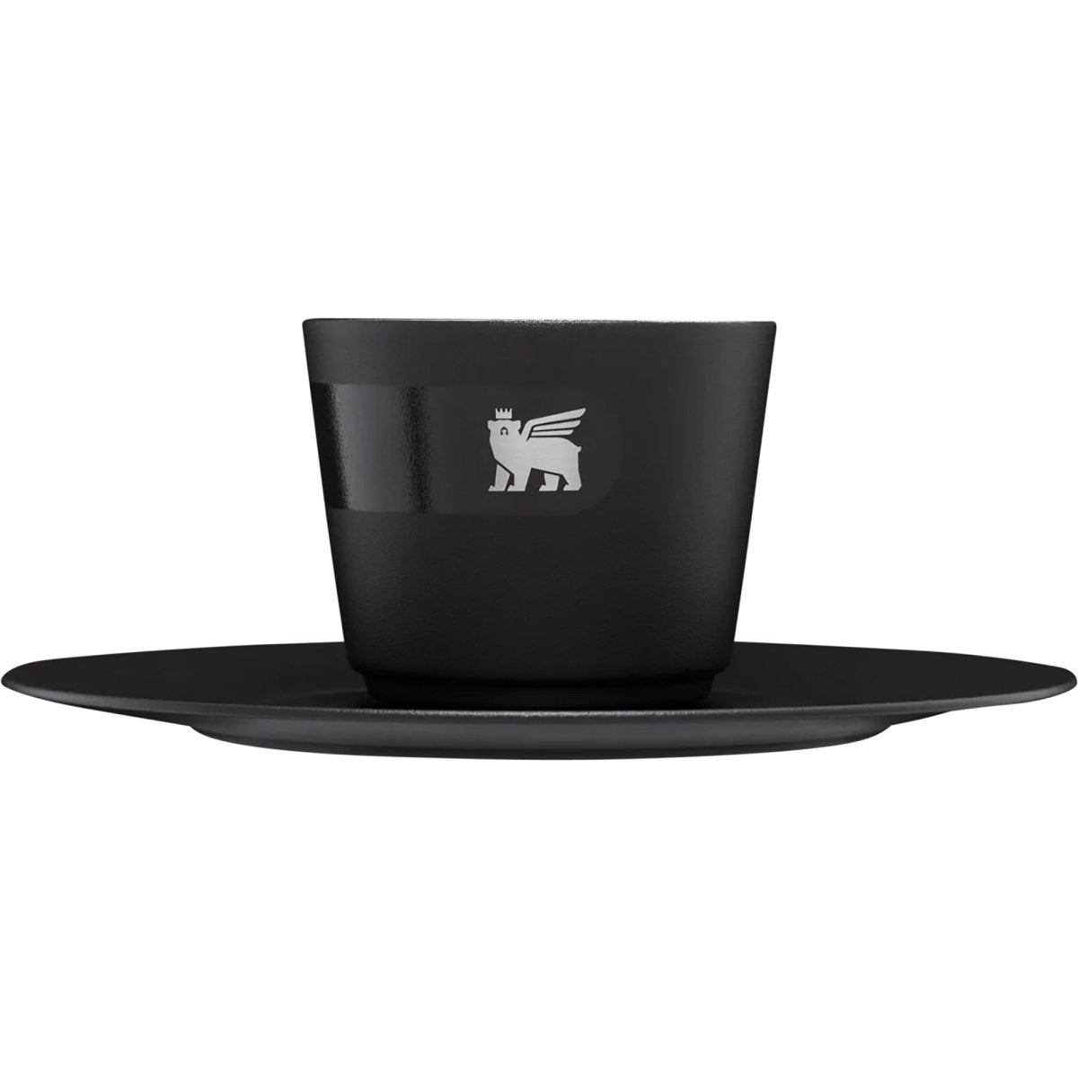 Stanley 2.2 oz. Daybreak Demitasse Cup and Stillness Saucer - Foundry Black - Forza Sports